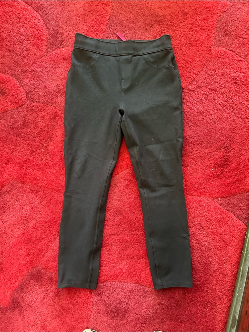 SPANX Black Ponte Ankle Pants